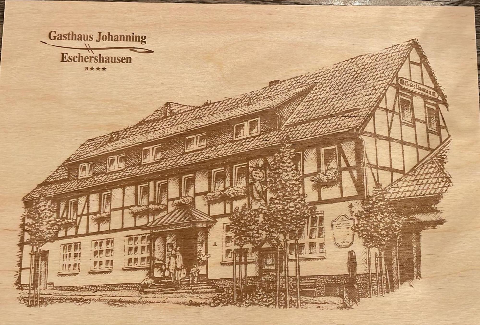 Gasthaus Johanning Ek Uslar Bagian luar foto